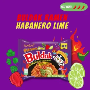 Buldak Ramen Noodles - Habanero Lime Flavor
