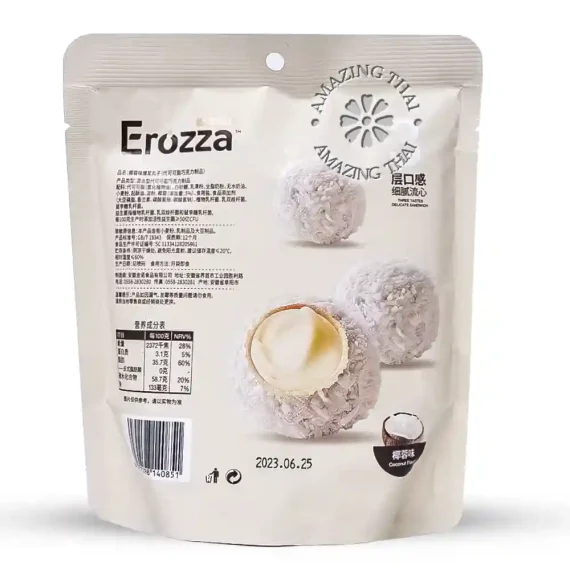 Erozza coconut explosicum cookie balls