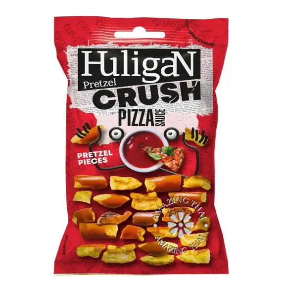 HuligaN Pretzel Crush, Flavoured in Pizza Sauce3