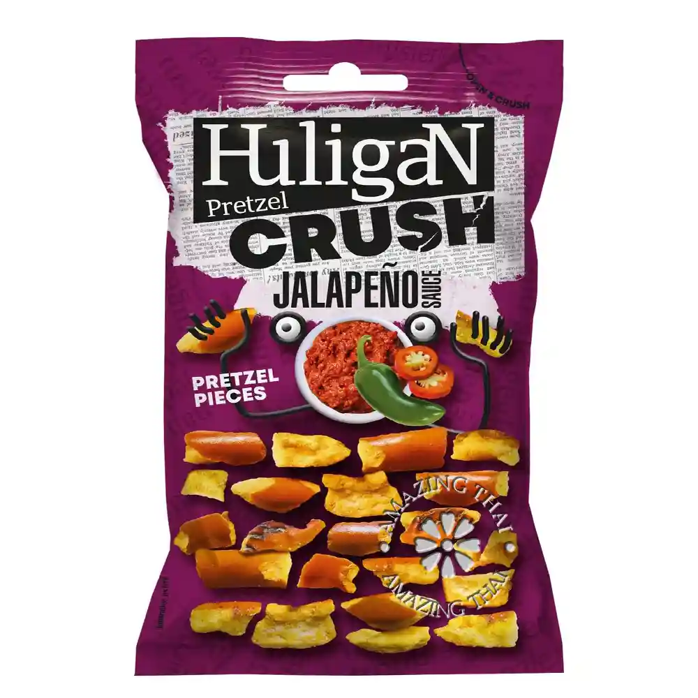 Huligan Sourdough Pretzel Crush - Jalapeno Flavour