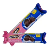 McVities dark cookie cream Strawbery Cream