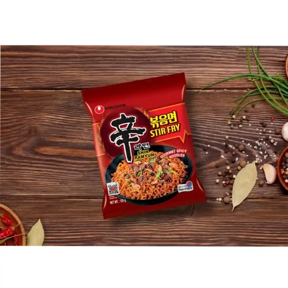 Nongshim Shin Ramyun Stir Fry