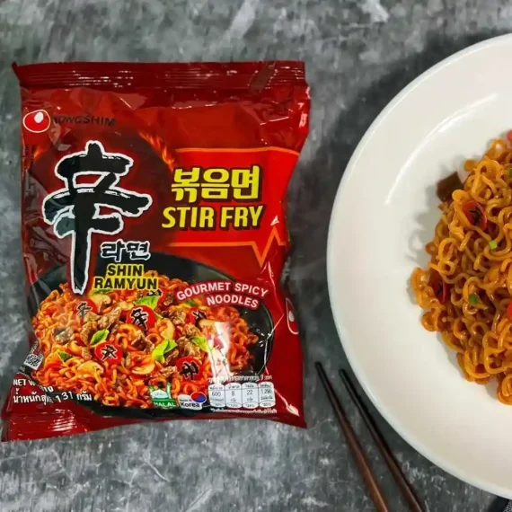 Nongshim Shin Ramyun Stir Fry