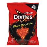 Doritos Flaming Hot Tortilla Chips Bold and Spicy Snack