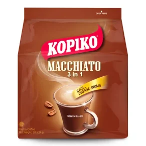 KOPIKO Macchiato 3 in 1 Coffee Hot & Cold Thailand Coffee Halal Certified