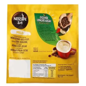 NESCAFE 3 in 1 Mild Smooth & Creamy Coffee Instant Coffee