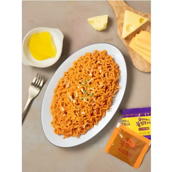 Product size Samyang Quattro Cheese Hot Chicken Flavored Buldak Ramen