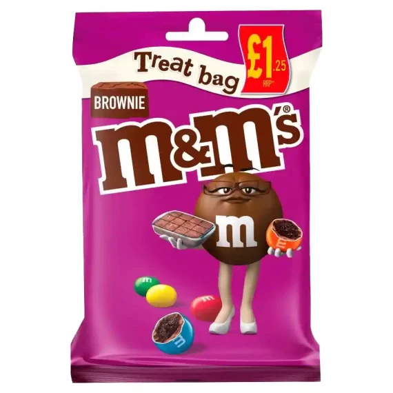 M&Ms Brownie Treat Bag