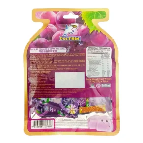 Captain Dolphin Konjac Jelly Grape Flavor