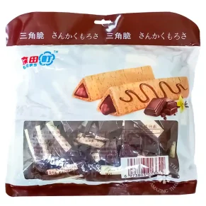 Morita Town Triangular Brittleness Chocolate-Flavored Sandwich – Crispy & Decadent Treat1