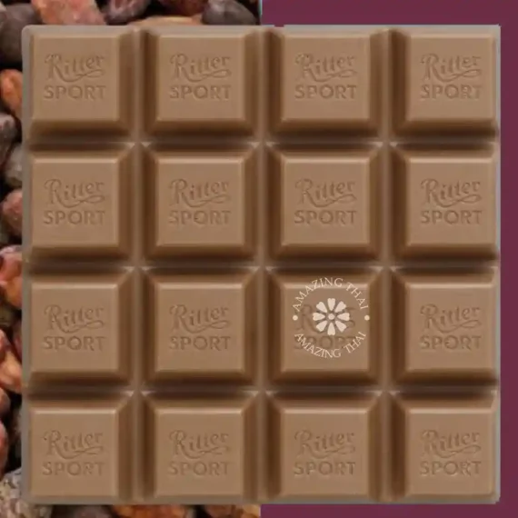 Ritter Sport Dark Chocolate with Hazelnuts +Whole Almonds