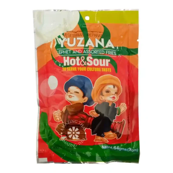 Yuzana Hot & Sour Lephet and Assorted Fried