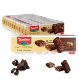 Loacker Patisserie Dark Hazelnut premium chocolate covered wafer specialty