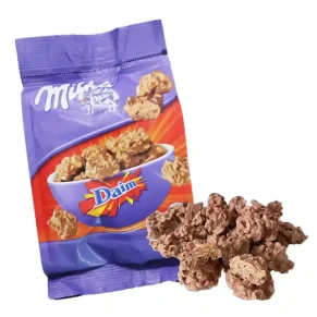 Milka Daim Chocolate Bag – Creamy Milk Chocolate