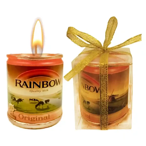 Rainbow Decoration Candle