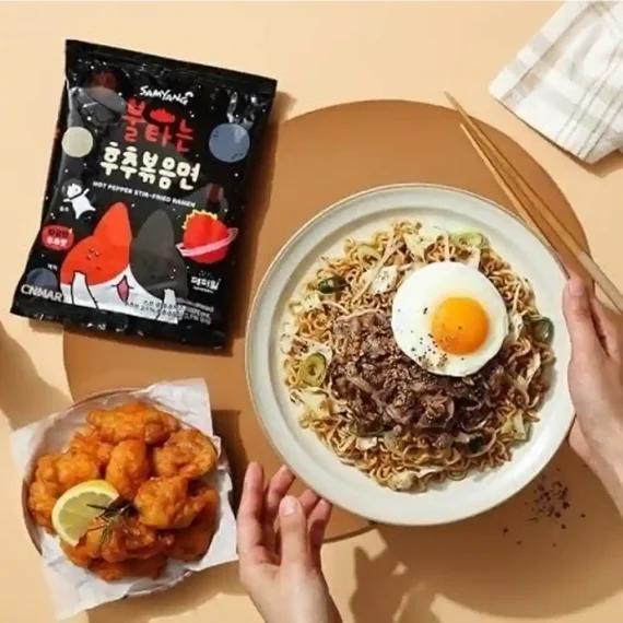 Samyang Hot Pepper Stir-Fried Ramen