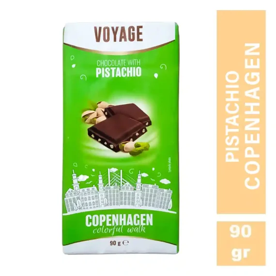 Voyage Chocolate with Pistachio Copenhagen