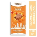 Voyage Milk Chocolate with Caramel Filling Barcelno