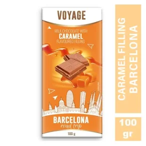 Voyage Milk Chocolate with Caramel Filling Barcelno