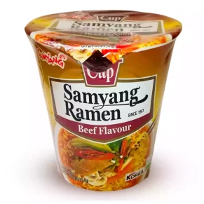 Samyang Ramen Beef Flavor Cup Noodles