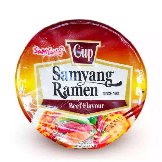 Samyang Ramen Beef Flavor Cup Noodles