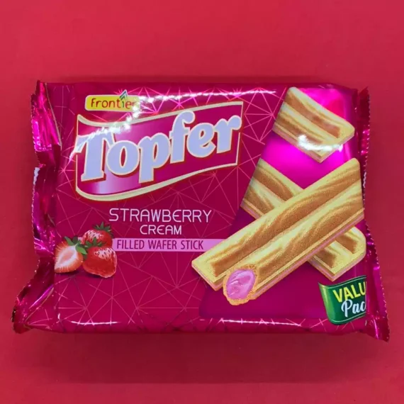 Frontier Topfer Strawberry Cream Wafer Stick