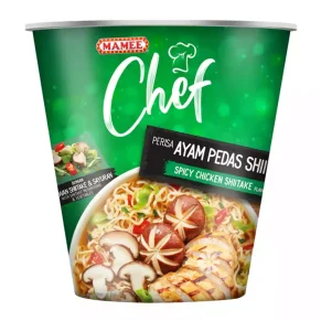 Mamee Chef Cup Noodle Spicy Chicken Shiitake