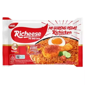 Nabati Richeese Fried Noodle Fire Level 3