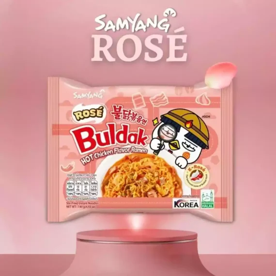 Samyang Buldak Creamy K-Rose Hot Chicken Ramen