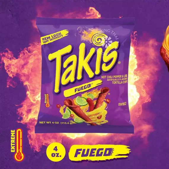 Takis Fuego: The Ultimate Fiery Snack!