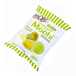 Taiwan Custard Mochi Kiwi Fruit Flavour