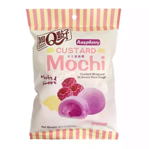 Taiwan Custard Mochi Raspberry Flavour