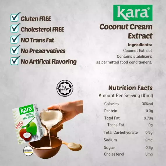 kara coconut cream extract