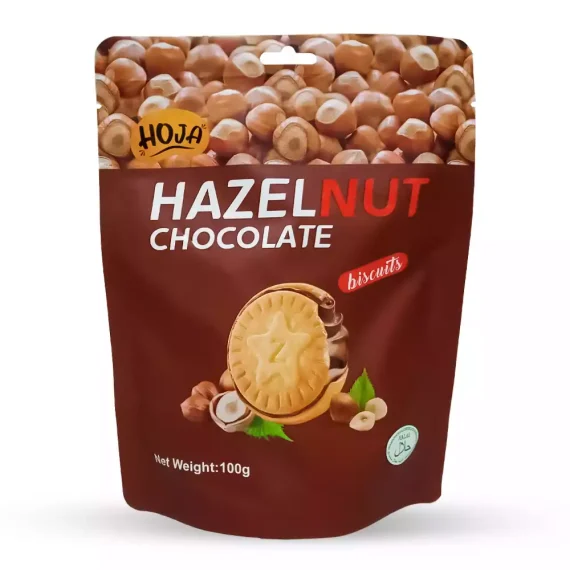 HOJA Hazel Nut Chocolate Biscuits