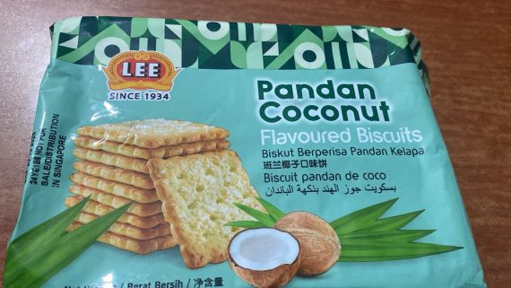 PANDAN COCONUT BISCUIT